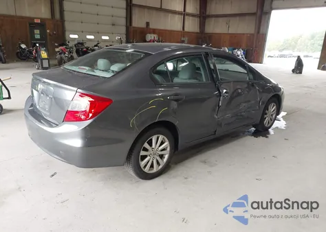 2012 Honda Civic Ex-L z USA, uszkodzony, nr VIN 2HGFB2F93CH549649